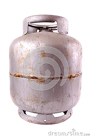 Gas cylinder Stock Photo