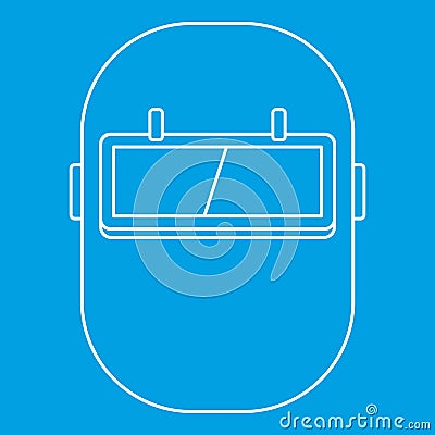 Gas cylinder icon outline Vector Illustration