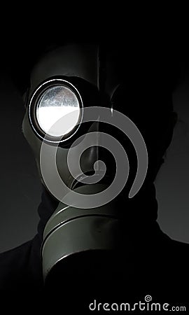 Gas mask Stock Photo