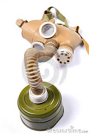 Gas mask Stock Photo