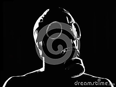 Gas Mask Stock Photo