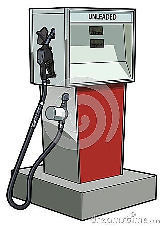Gas Pump Vector Illustration
