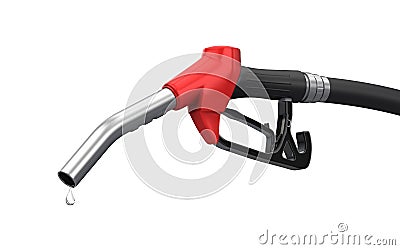 Gas pump nozzle Stock Photo