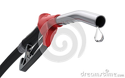 Gas pump nozzle Stock Photo