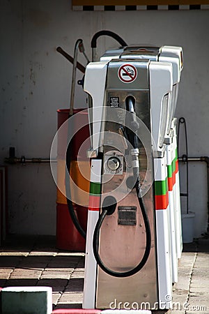 Gasstation Stock Photo