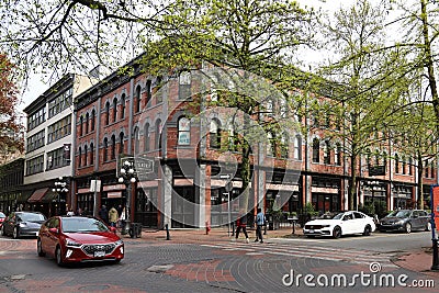 Gastown, Vancouver Editorial Stock Photo