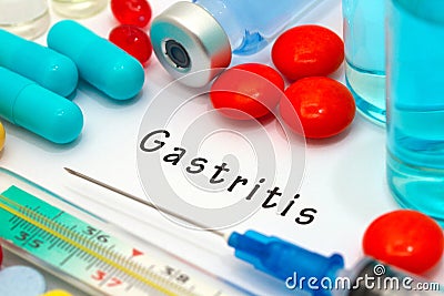 Gastritis Stock Photo