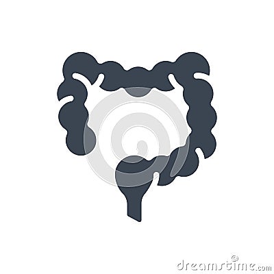 Gastroenteritis organ icon Vector Illustration