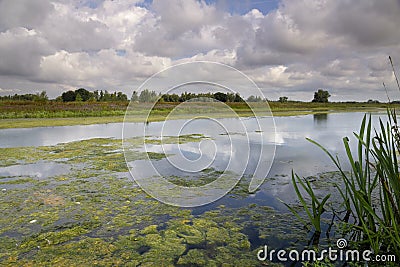 Gat van Den Kleinen Hil Stock Photo