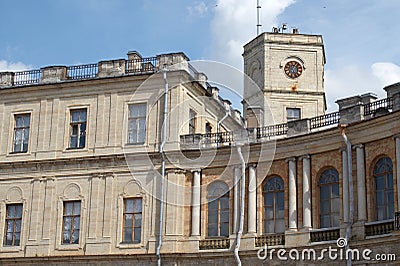 The Gatchina palace Stock Photo