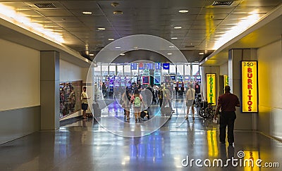 Gate B Gates Terminal 1 McCarran International Airport Editorial Stock Photo