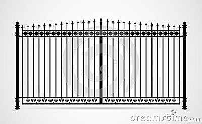 Gate icon. Vector Illustration