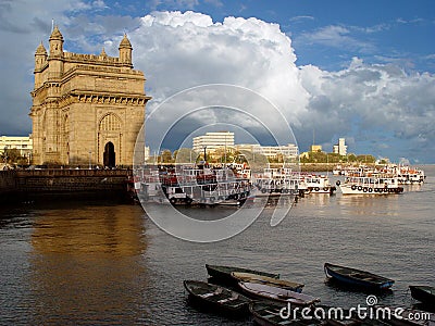 Gate of India Mumbai(Bombay) Stock Photo