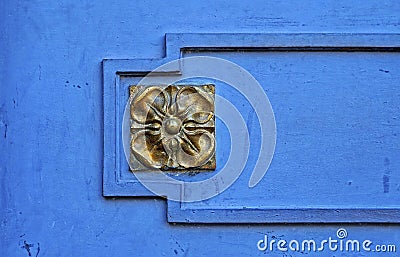 Gate ornamental detail, Belo Horizonte Stock Photo