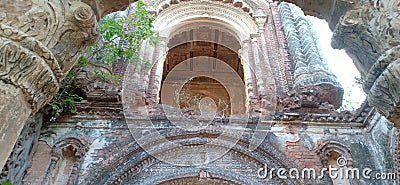 Gate of raj campus in rajnagar madhubani bihar India made by Drbhanga mhraj Stock Photo