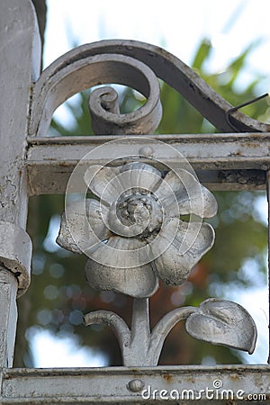 The gate to garden of eden? Stock Photo