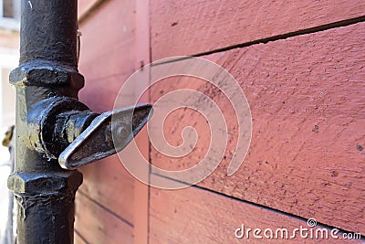 Gate valve Stock Photo