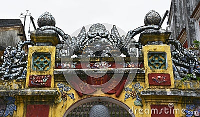 Gateway in Hoi An Stock Photo