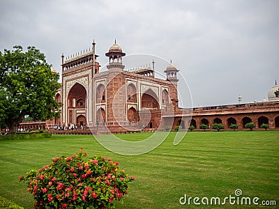 gateway to the Taj Mahal in agra Editorial Stock Photo