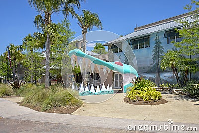 Gatorland Entrance In Orlando, Florida Editorial Stock Photo