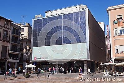 Gaudi Centre Reus Editorial Stock Photo