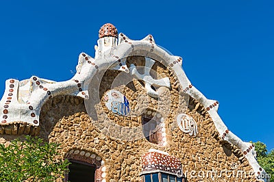 Gaudi hause Editorial Stock Photo