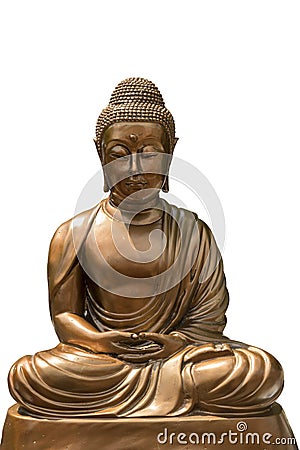 Gautama Buddha sculpture Stock Photo