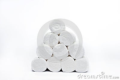 Gauze rolls Stock Photo