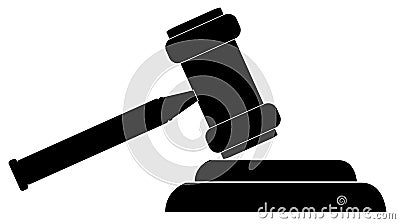 Gavel Vector Illustration