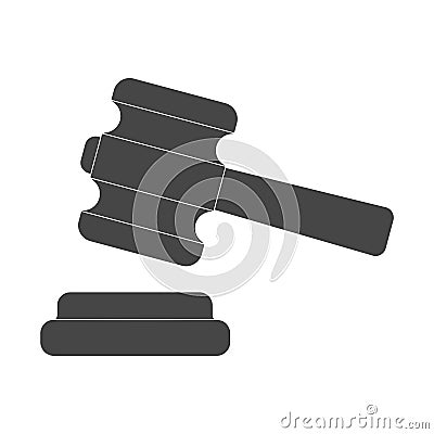 Gavel icon Stock Photo