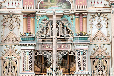 Gavioli Fair Organ at Dorset steam fair Editorial Stock Photo