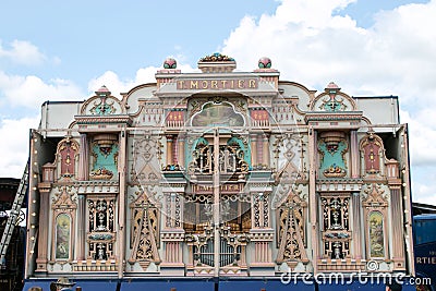 Gavioli Fair Organ at Dorset steam fair Editorial Stock Photo