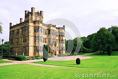 Gawthorpe Hall. Stock Photo