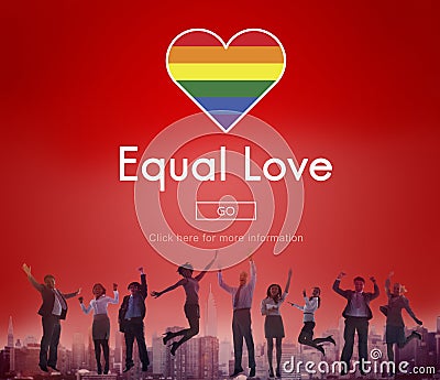 Gay LGBT Equal Rights Homosexuality Concept Stock Photo