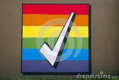 Gay Marriage Equality Stock Photo