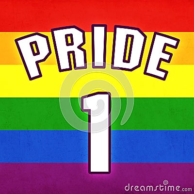 Gay pride Stock Photo