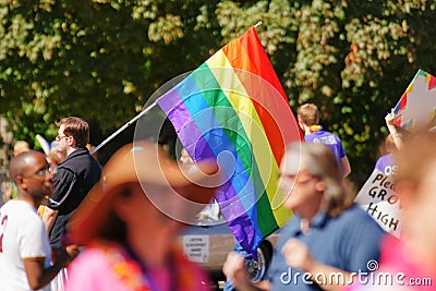 Gay Pride Parade Editorial Stock Photo