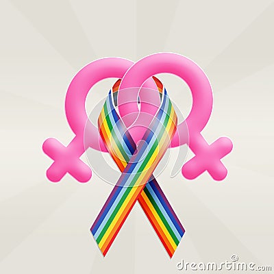 Gay symbols Cartoon Illustration