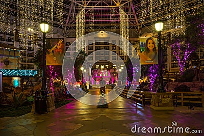 Gaylord Texan Resort Beautiful unique interior design Editorial Stock Photo