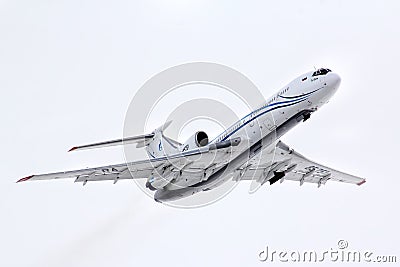 Gazprom Avia Tupolev Tu-154M Editorial Stock Photo