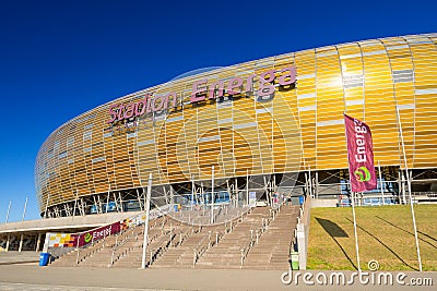 Stadion Energa Gdansk Editorial Stock Photo