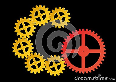 Gear Vector Illustration