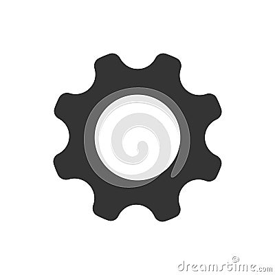 Gear Icon Vector Illustration