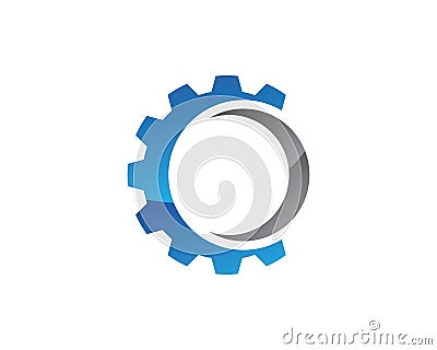 Gear Logo Template vector icon Vector Illustration