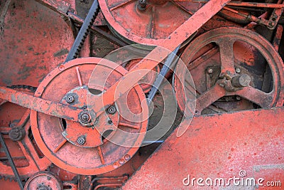 Gear machinery Stock Photo