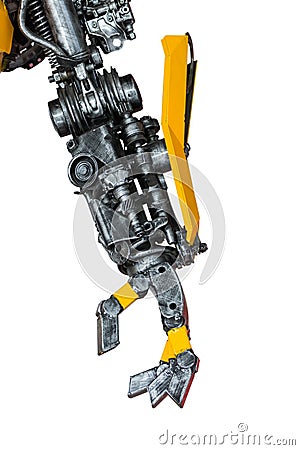 Gear machinery part robot Stock Photo