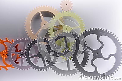 Gear structure Stock Photo