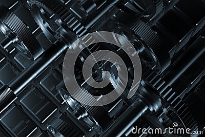 Gear wheels Stock Photo