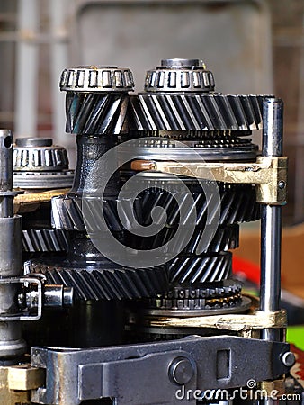 Gearbox Stock Photo