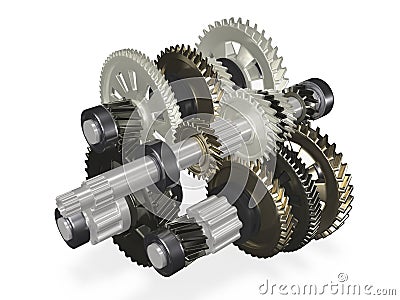 Gearbox Stock Photo